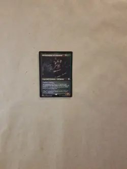 MTG Magic Commander Legends X1 ETCHED FOIL Abomination of Llanowar (NM/MINT) - Image 1