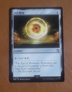 NM Sol Ring #245 Doctor Who DR. WHO - Image 1