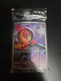 Charcadet 022 SEALED Phantasmal Flames Black Star Promo Holo Pokemon TCG - Image 1