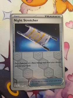 Pokemon TCG Night Stretcher 061/064 Shrouded Fable Reverse Holo Uncommon - Image 1