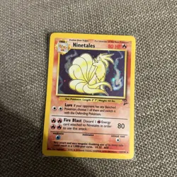 Ninetales 13/130 Holo Rare Pokemon TCG Card Base Set 2 - Image 2