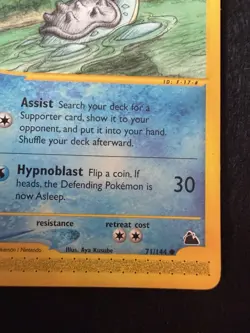 Lapras 71/144 Pokemon Skyridge Regular Unlimited Card - LP-NM - Image 5