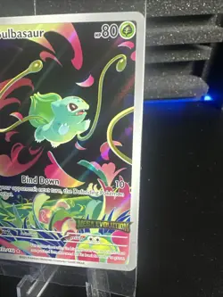 Bulbasaur Mega Evolution 133/132 Black Star Promo Stamped Pokemon TCG ?? - Image 3