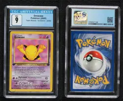 Drowzee 1st Ed. Pokemon Team Rocket CGC 9 Mint 2000 - Image 3
