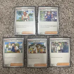 Pokemon TCG | Black Star Promo Trainer Set SVP 219, 220, 221, 222, 223 - Image 1