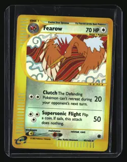 Pokemon FEAROW 045/165 (Reverse Holo) Expedition - NM/Near Mint - Image 1