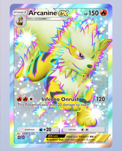 Arcanine EX Shiny 2?, Pokemon TCG Pocket, Extradimensional Crisis, English - Image 1