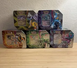 5x Pokemon TCG Paradox Destinies Tins! SEALED! 5 Packs! Walmart Black Friday - Image 1