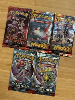 5x Pokemon TCG Paradox Destinies Tins! SEALED! 5 Packs! Walmart Black Friday - Image 2