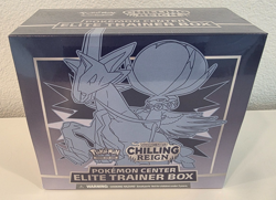 Pokemon Center Chilling Reign Elite Trainer Box Exclusive - Ice Rider Calyrex - Image 1