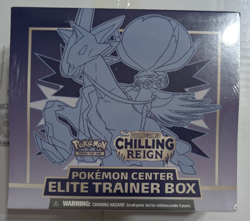 Pokemon Center Sword and Shield Chilling Reign Elite Trainer Box ETB Sealed New - Image 1