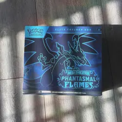 Pokemon Phantasmal Flames ETB Elite Trainer Box New Sealed In hand Ships Today - Image 1