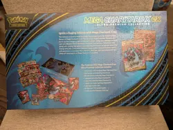 Pokemon TCG Phantasmal Flames Mega Charizard EX UPC Sealed Ultra Premium Box - Image 2