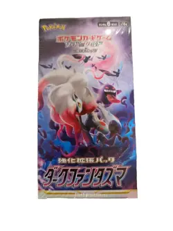 JAPAN Pokemon Card Sword & Shield Booster Box Dark Phantasma s10a Factory Sealed 4521329365862 - Image 1