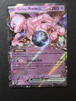 Team Rocket's Mewtwo ex Promo SV: Scarlet & Violet Promo Cards 205 NM - Image 1