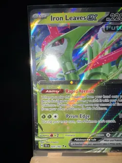 IRON LEAVES EX - 25/162 Temporal Forces NM - Double Rare - Pokemon TCG Card - Image 5