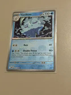 Pokemon Card Vanilluxe Master Ball reverse holo 026/086 sv11W White Flare - Image 1