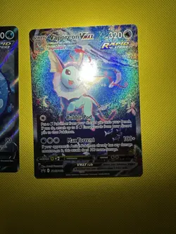 Vaporeon V & VMAX SWSH181 & SWSH182 Sword & Shield Promo Cards - Image 5