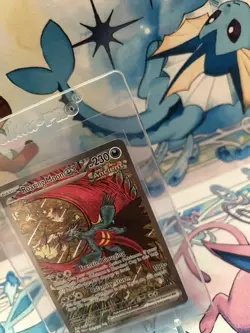 Pokemon TCG Prismatic Evolutions Roaring Moon EX Card 162/131 Sir Mint Holo - Image 2
