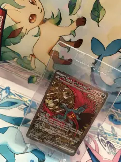 Pokemon TCG Prismatic Evolutions Roaring Moon EX Card 162/131 Sir Mint Holo - Image 3