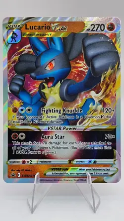 Lucario VSTAR - SWSH214 - SWSH: Sword & Shield Promo Cards (SWSD) - Image 1