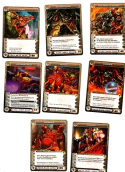 Lot #0014. 8 Chaotic Creature cards Danian - Image 1