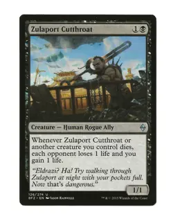 Zulaport Cutthroat Creature Cards Battle for Zendikar 1x LP Magic the Gathering - Image 3