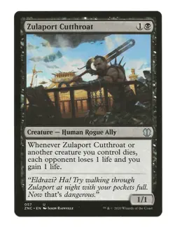Zulaport Cutthroat Creature Cards Battle for Zendikar 1x LP Magic the Gathering - Image 5
