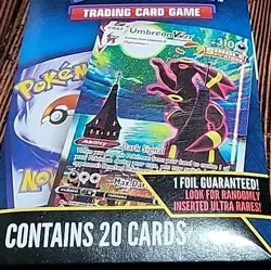 Pokemon TCG Umbreon VMAX 25 Card Pack - Walmart Exclusive Mystery Repack-Sealed - Image 4