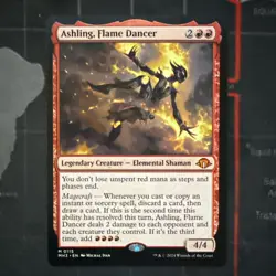 MTG 1x Ashling, Flame Dancer # 115 Modern Horizons 3 Magic the Gathering x1 NM - Image 1