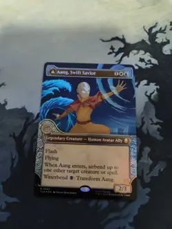 Aang, Swift Savior (Showcase) Avatar: The Last Airbender Foil - Image 1