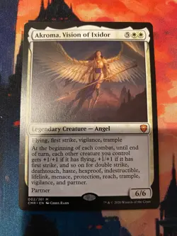 MTG Commander Legends Akroma Vision of Ixidor - Image 1