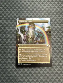 MTG Command Tower #0659 Borderless Common Commander Masters (CMM) - Image 1