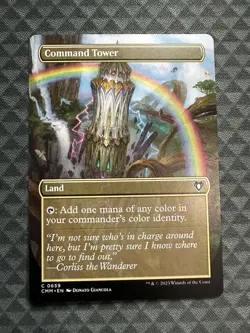 MTG Command Tower #0659 Borderless Common Commander Masters (CMM) - Image 2