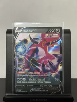 Pokemon Hoopa V SWSH176 Black Star Promos Ultra Rare Holo NM - Image 1