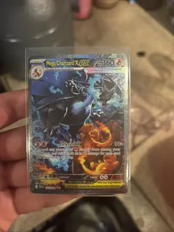 Mega Charizard X EX 125/094 SIR Pokemon TCG Phantasmal Flames MINT & CENTERED! - Image 5