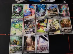 Pokemon Temporal Forces Lot of 13 Illustration Rares - Image 1
