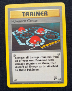 Pokemon TCG Pokemon Center Base Set 85/102 Regular LP/MP - Image 1