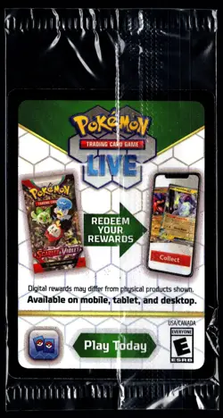 Pokemon TCG Sprigatito ex SVP 087 2024 Scarlet & Violet Sealed Black Star Promo - Image 2