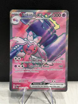 Pokemon TCG: S&V Paldea Evolved - Tinkaton ex UR 240/193 - NM+ - Image 1