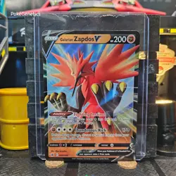 Galarian Zapdos V Chilling Reign Ultra Rare Pokemon TCG Sword & Shield SWSH06 - Image 1