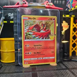 Ho-Oh Celebrations Holo Pokemon TCG 001/025 Stamped Rare - Image 3