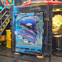 Kyogre V Crown Zenith Ultra Rare Pokemon TCG 037/159 Sword & Shield - Image 2