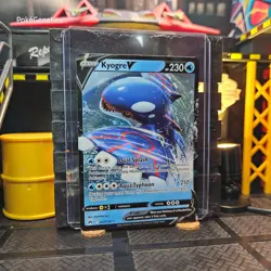 Kyogre V Crown Zenith Ultra Rare Pokemon TCG 037/159 Sword & Shield - Image 3