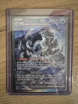 Pokemon TCG Chien-Pao EX 261/193 Sv02 Paldea Evolved Holo Special Illustration - Image 1