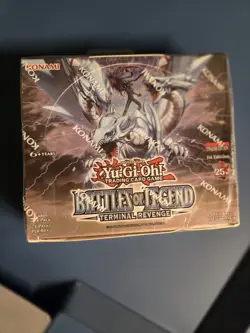 YU-GI-OH! BATTLES OF LEGEND: TERMINAL REVENGE 1st Edition Booster Box(DAMAGED) - Image 1