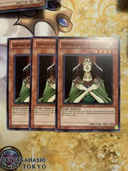 Goddess with the Third Eye (3x) DB2-EN097 NM Unlimited Edition Common Yugioh - Image 1
