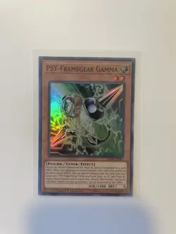 YuGiOh! PSY-Framegear Gamma EXFO-ENSE3 Super Rare Limited Edition NM - Image 1