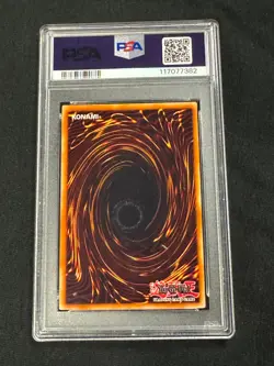 2003 Yu-Gi-Oh Duelists of the Roses Promos Beta Magnet Warrior #DOR-002 PSA 8 - Image 2