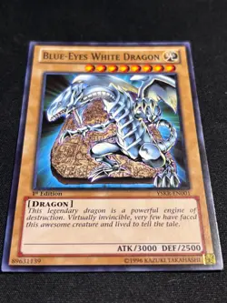 Blue-Eyes White Dragon - YSKR-EN001 - Common - 1st Edition - NM/VLP - Image 4